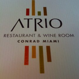 ATRIO RESTAURANT AND WINE ROOM 